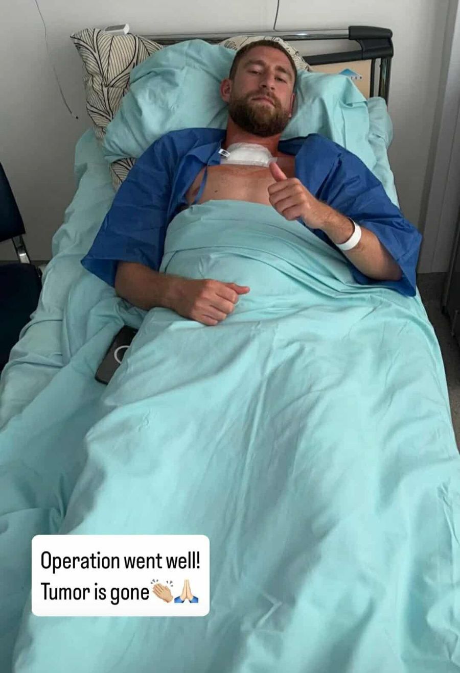 Former Dinamo player has been operated on for a 24 -year -old tumor