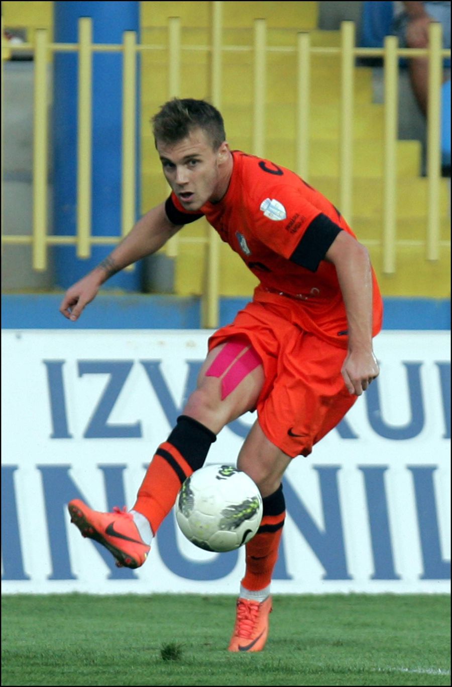 Alex Maxim in 2012, in the shirt of Pandurii. Photo: Imago Images Alexandru Maxim, Called by Gigi Becali: