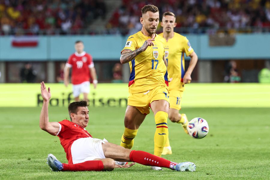 Denis Drăguș, in the match Austria - Romania from the preliminaries for the World Championship of 2026 Ilie Dumitrescu called the national problem after defeating Austria »Who is the player highlighted by the former international
