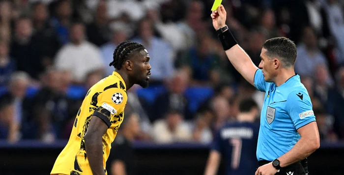 Istvan Kovacs, firm in the Champions League final. Photo Getty Images