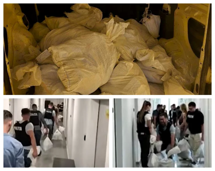 Bags with mail money