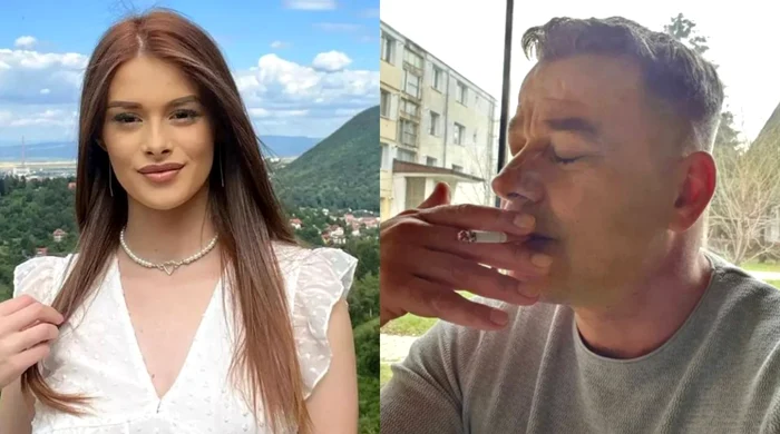 Teodora Marcu has been threatened several times by the criminal. Photo: Video catches