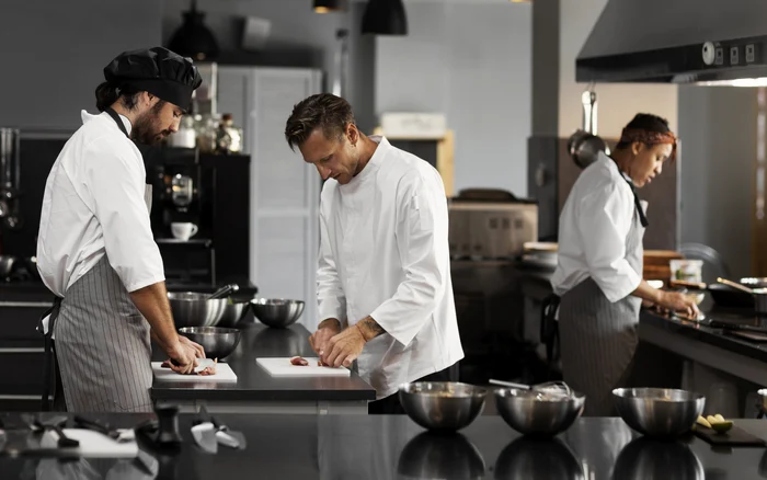 Work in restaurant kitchens is often full of stress. Source: freepik.com