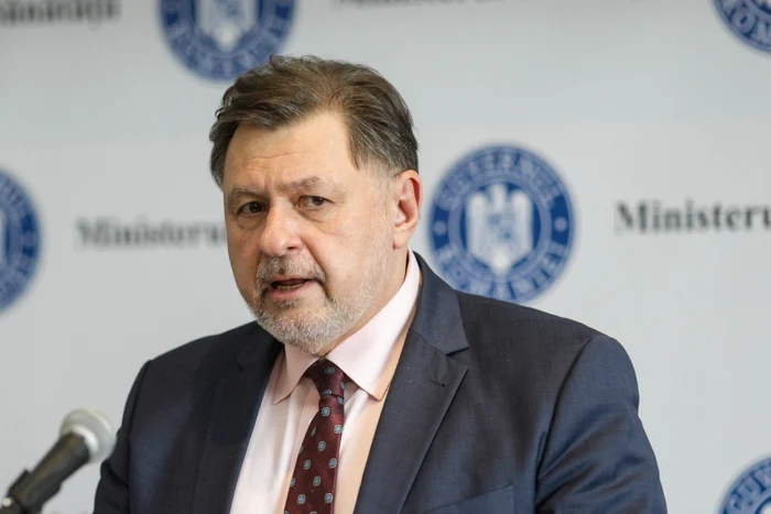 The Minister of Health, Alexandru Rafila. Photo: Inquam Photos / Octav Ganea