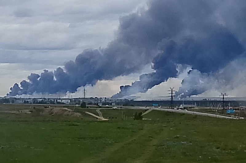 How much of the Russian fleet of strategic bombers neutralized Ukraine in the 