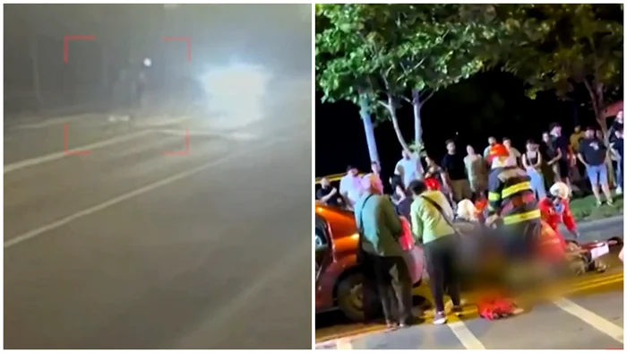The man died and the wife is in serious condition at the hospital. Photo: Video Capture Observer