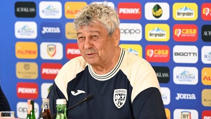 Mircea Lucescu promises that he will stay until the end of the qualifications. PHOTO SportPictures 