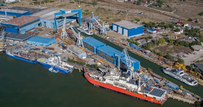 The Damen Galati shipyard