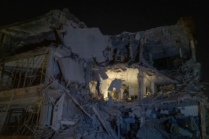 Building in Iran destroyed by Israeli missiles/PHOTO: X