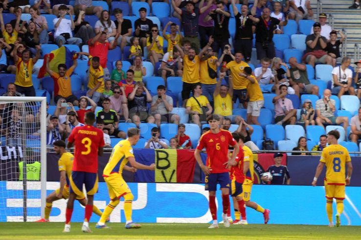The penalty missed by Iberians / Photo: Ionuț Iordache (GSP)