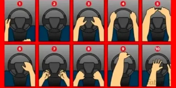 How do you keep the personality test steering wheel, photo Facebook jpg