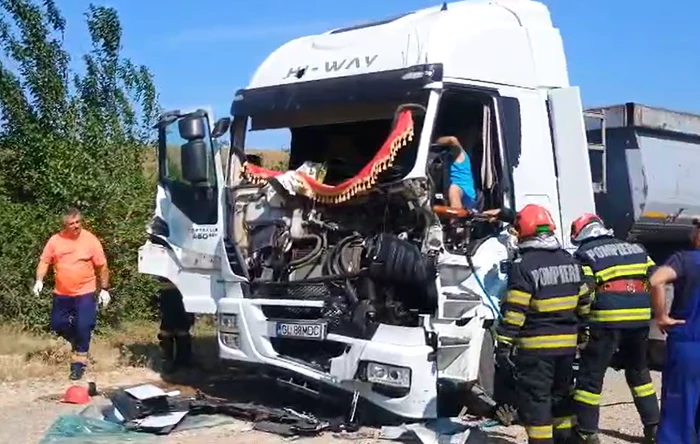 Two shots collided violently in Galati County Photo: ISU Galati