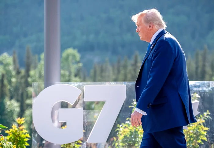 Trump turned from the G7 summit a day earlier Profimedia photo
