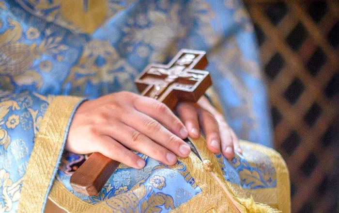 The priests must be involved in supporting the victims of domestic violence. Photo. Light