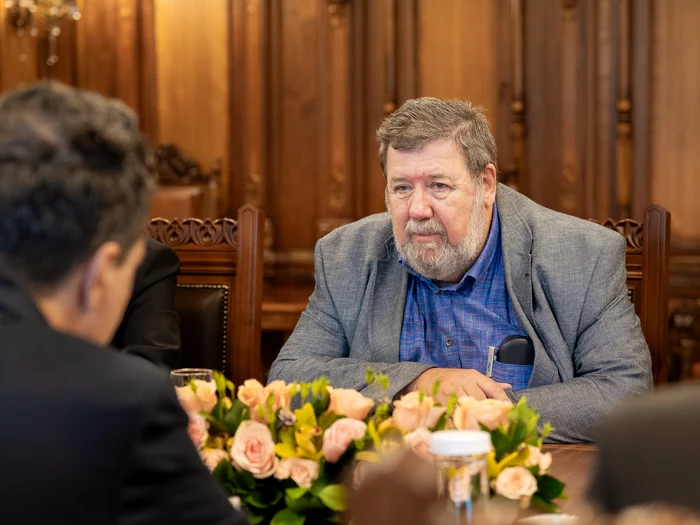 The leader of Cartel Alfa, Bogdan Hossu does not agree with the austerity measures. Photo: Inquam Photos