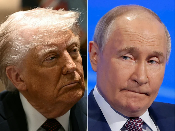 Donald Trump and Vladimir Putin/PHOTO: AFP