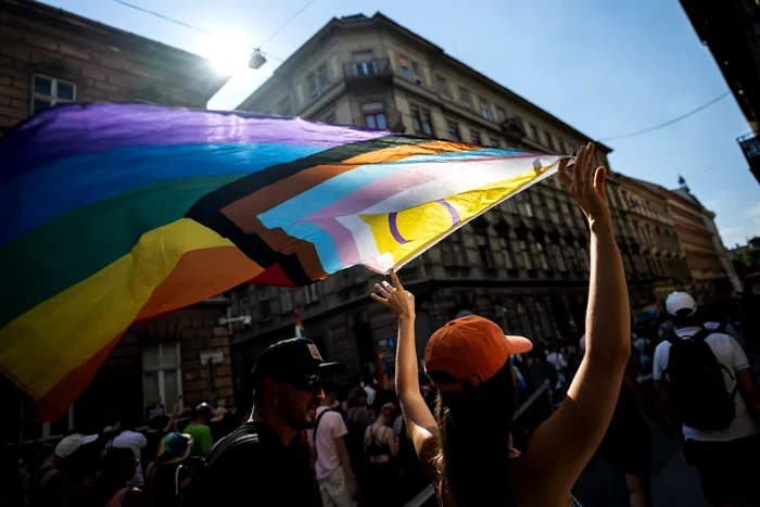 March pride to Budapest photo: Profimedia