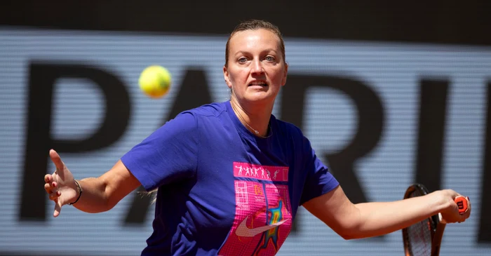 Petra Kvitova returned to tennis after becoming a mother. Photo Getty Images 