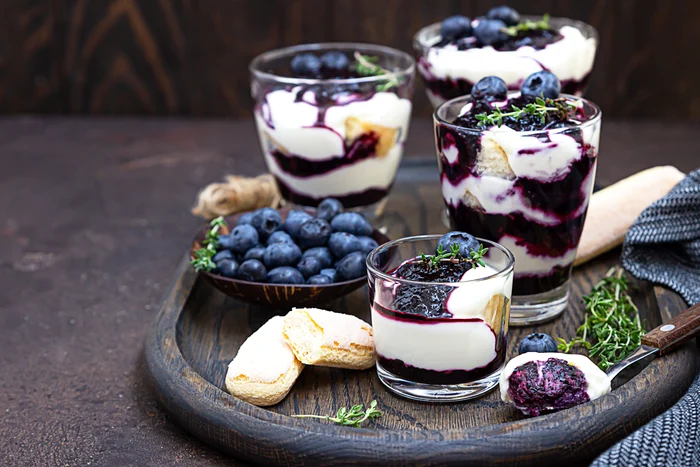 Blueberries can be used for desserts. Photo shutterstock 
