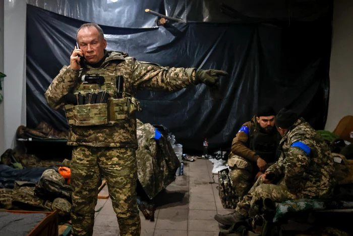 Oleksandr Sîrski said there is a risk that Russia would attack from Belarus Photo: Profimedia