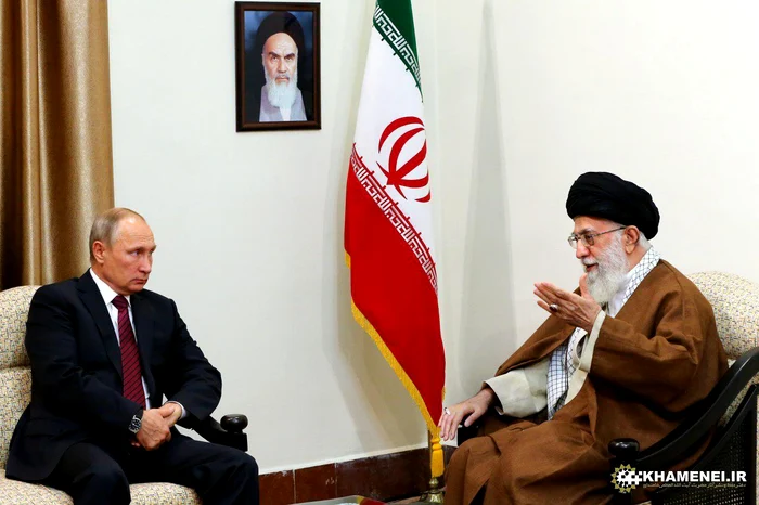 Russian President Vladimir Putin and Ayatollahul Ali Khomeini/Photo: X
