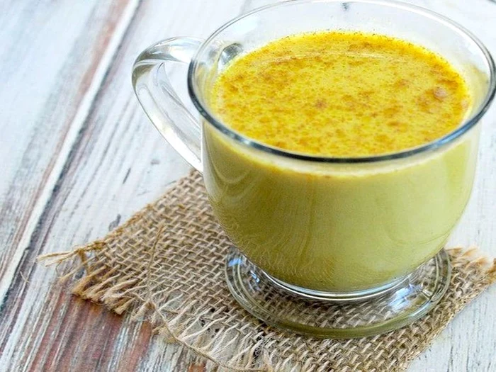 Golden milk with turmeric for a restful sleep photo archive truth
