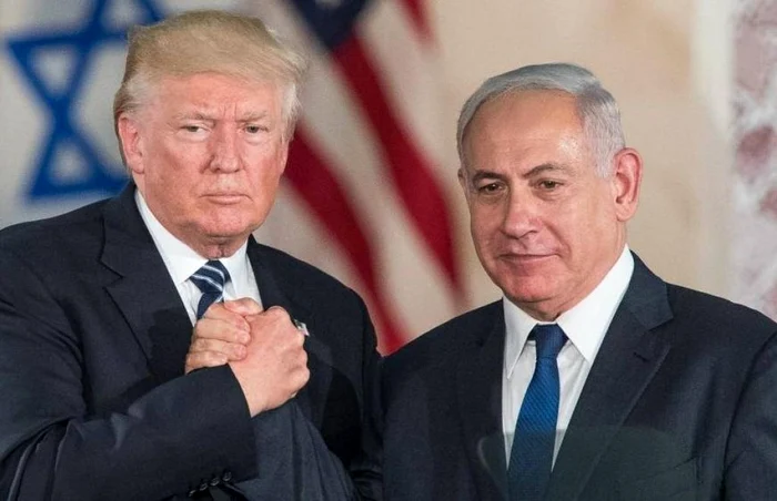 Donald Trump and Benjamin Netanyahu Photo: Archive