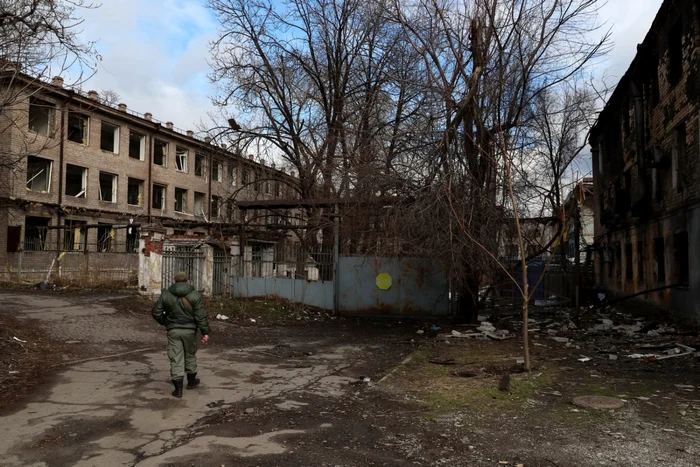 Russian forces attacked Dnipro during the day photo archive