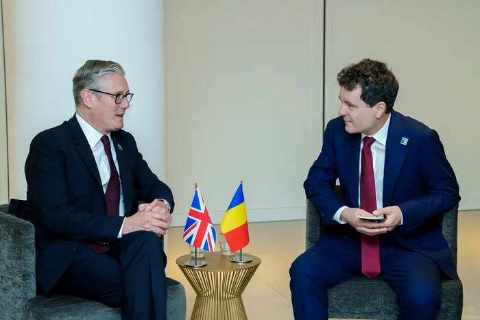 Nicușor Dan had a bilateral meeting with Keir Starmer Photo Nicușor Dan / Facebook