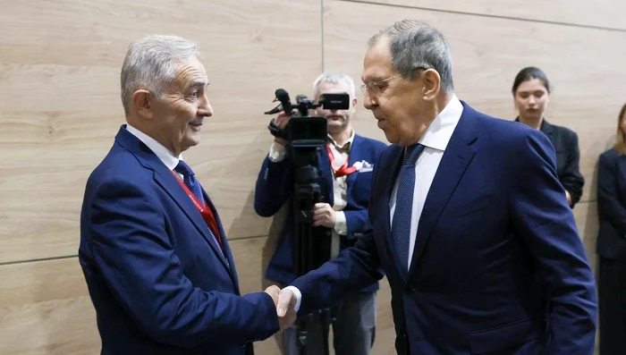 Lazăr Comănescu participated in a meeting with Russian Foreign Minister Sergei Lavrov Photo: X