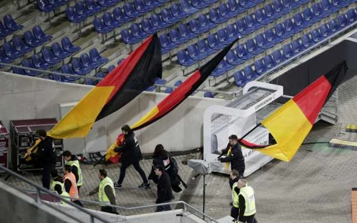 Hanover Stadion Supporters Germany Football Photo AP