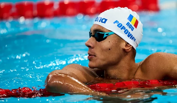 David Popovici won the gold medal