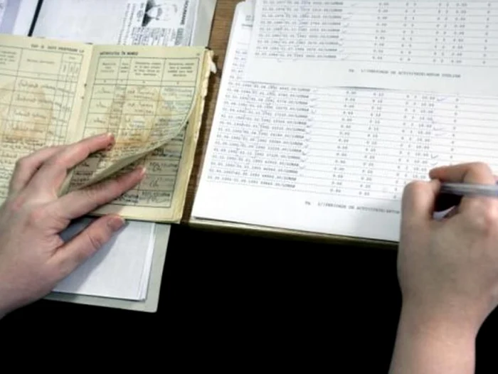 Someone transfers data from the workbook to a register