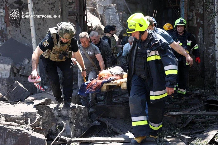 A new attack by the Russian army hit the city of Samar from the center of Ukraine Photo: X