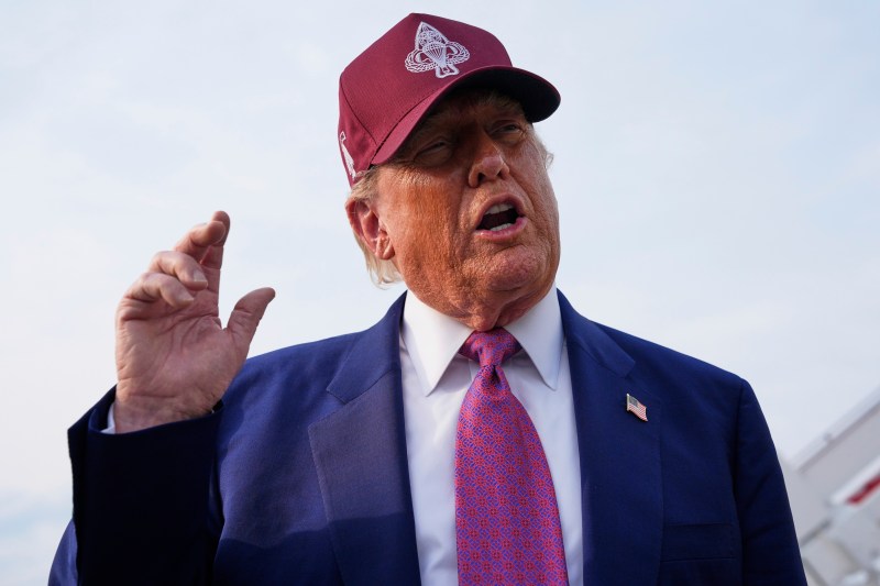 Donald Trump says he'll be considering bombing Iran again if necessary