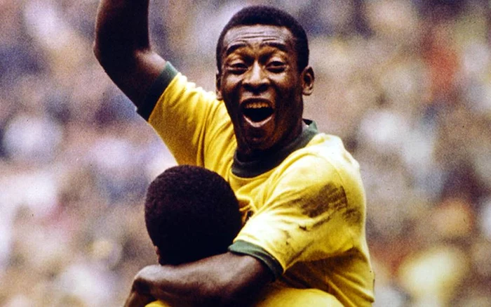 Pele was the hero of the photo match: Adevărul (Archive)
