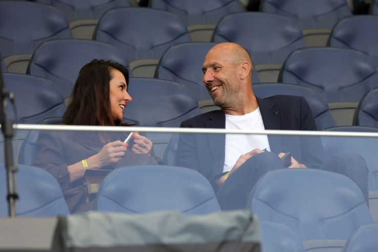 Jan Koller and his life partner / Photo: Ionuț Iordache (GSP)