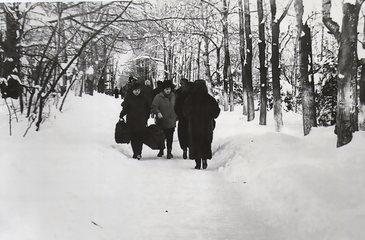 Winter of the end of the 80s