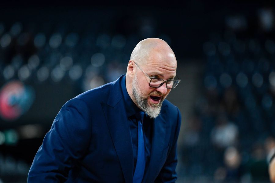 Mihai Silvășan, the coach of U-BT Cluj-Napoca and the Romanian national/photo: Imago Images Important victory for U-BT Cluj-Napoca in the first match of the final of the National League.