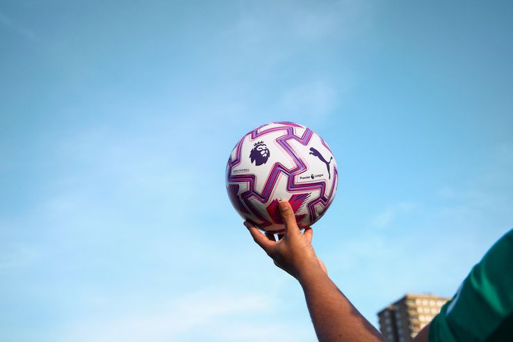 New Puma ball, for Premier League