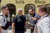 Sensation images with Mircea Lucescu in the center of Bratislave! »The Turks kissed his hands: