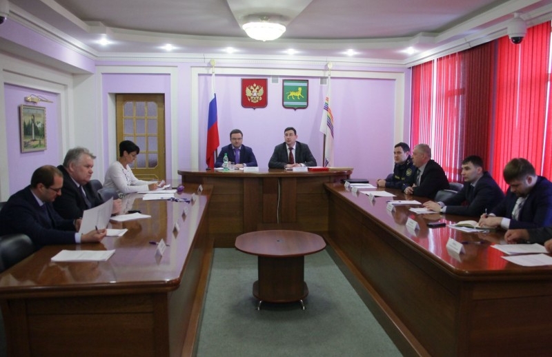 A meeting of the Chamber of Commerce and Industry of the EAO. 2017