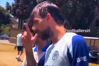 Cristi Chivu's player threatened a fan in the United States: 