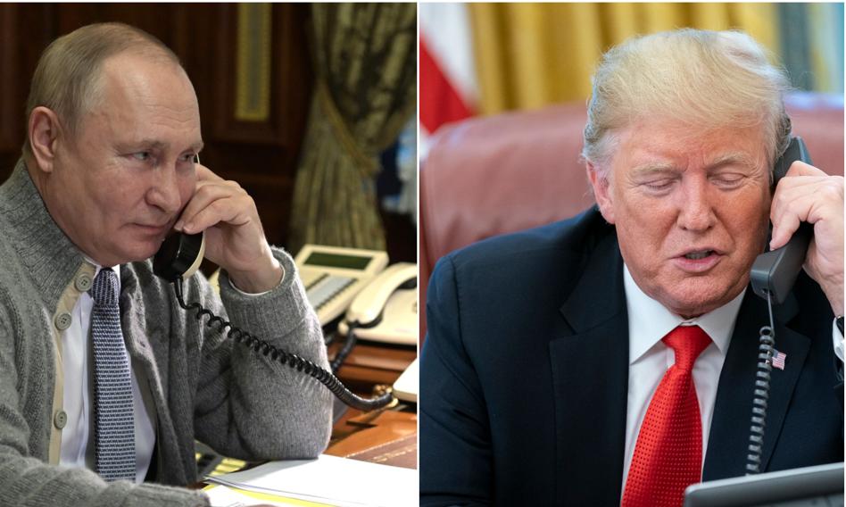 Trump talked to Putin. "He will have to respond to the cobweb surgery"