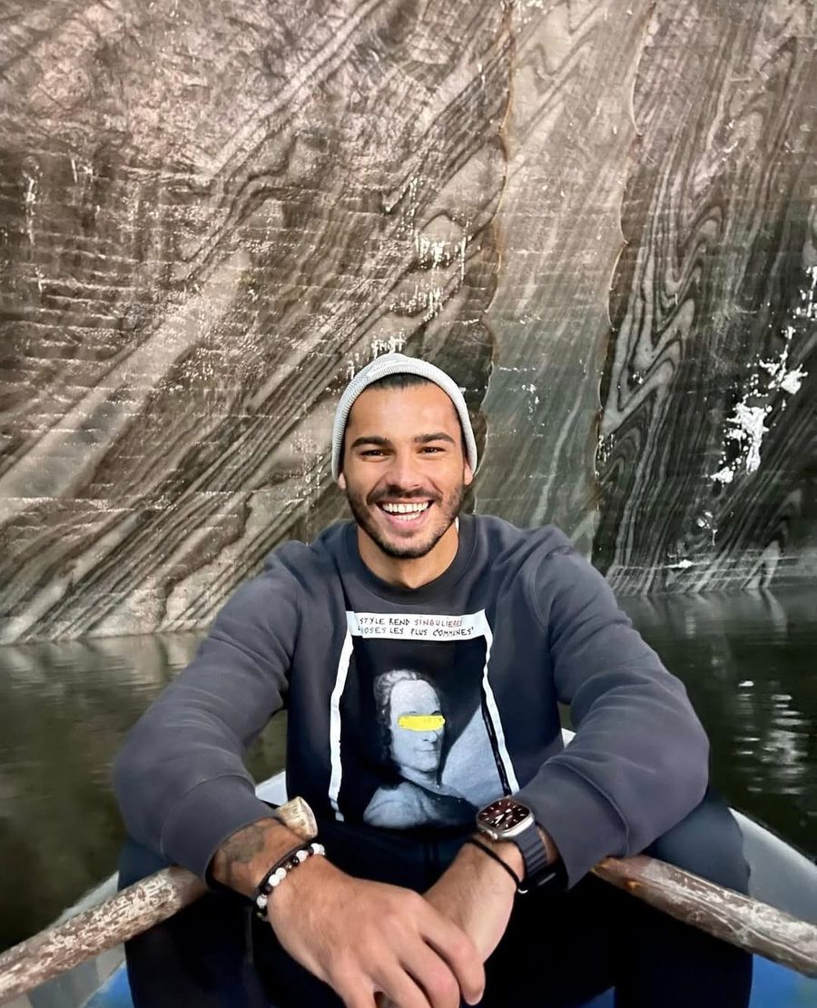 Karlo Muhar, in a moment of relaxation at Salina Turda (Personal Instagram) The unseen face of Karlo Muhar's transfer to CFR Cluj »The real reason why he refused FCSB, beyond money:
