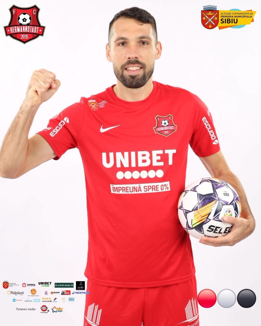 Valerică Găman remained free of contract after the separation of Hermannstadt. Photo: Facebook @fc Hermannstadt The Romanian champion remained free of contract after two years: