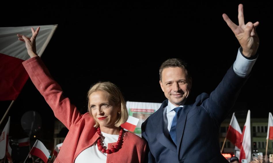 Rafał Trzaskowski, the winner of the second round of presidential elections according to the Exit Poll survey