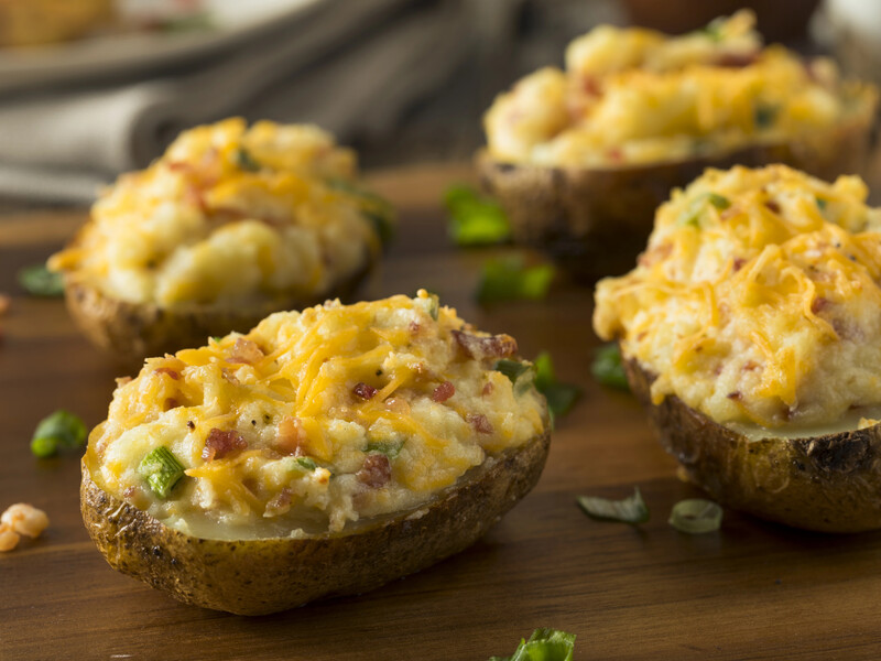 This very simple sauce will make baked potatoes incredibly tasty. Try this quick recipe