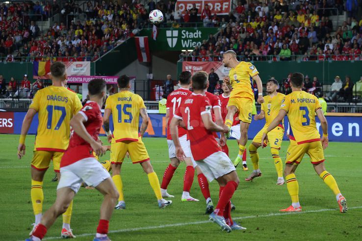 Austria - Romania, match from Vienna. Photo: Ionuț Iordache (gsp.ro)