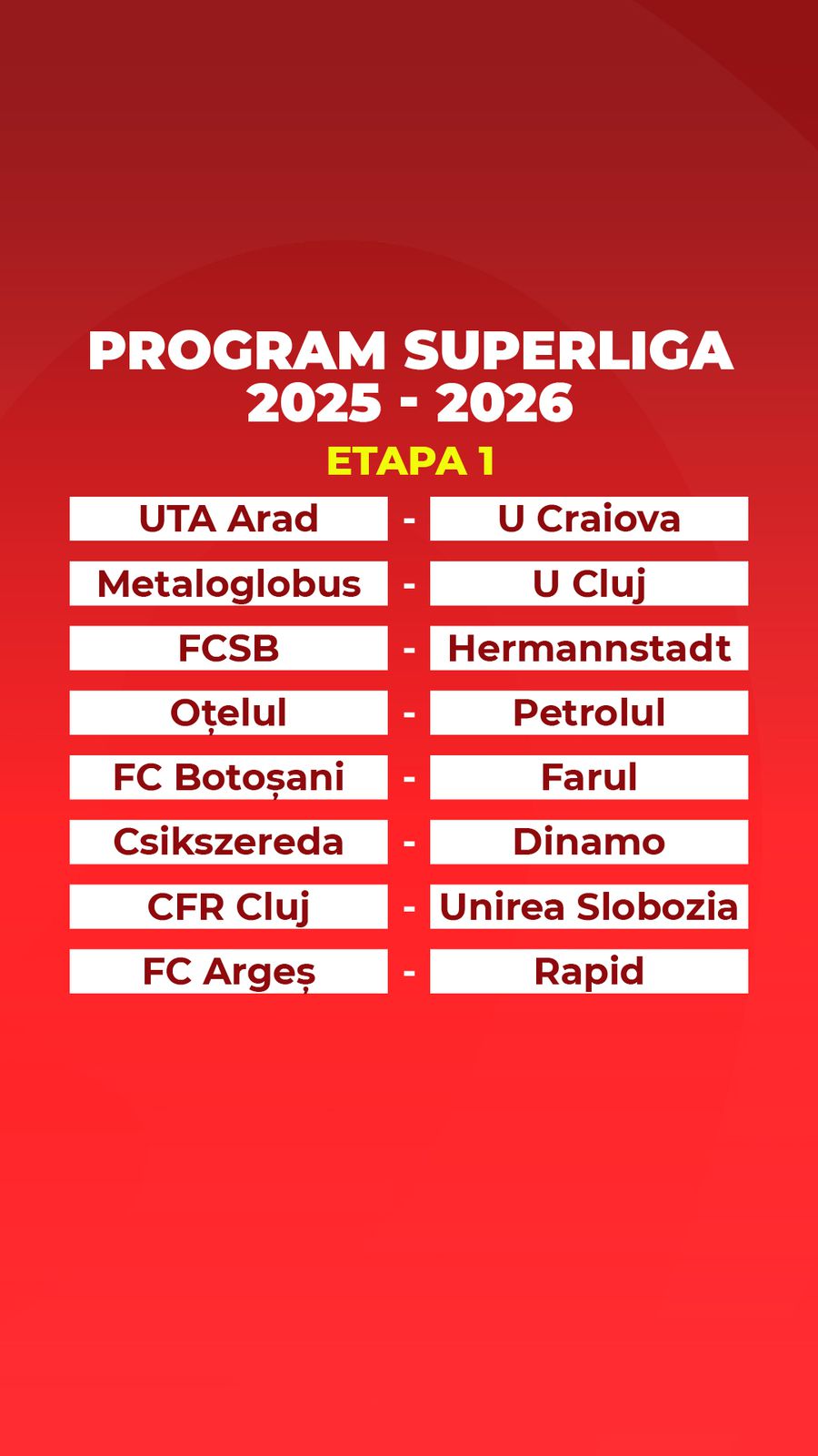 Basarab Panduru saw the target of the Superligi and drew the conclusion: 